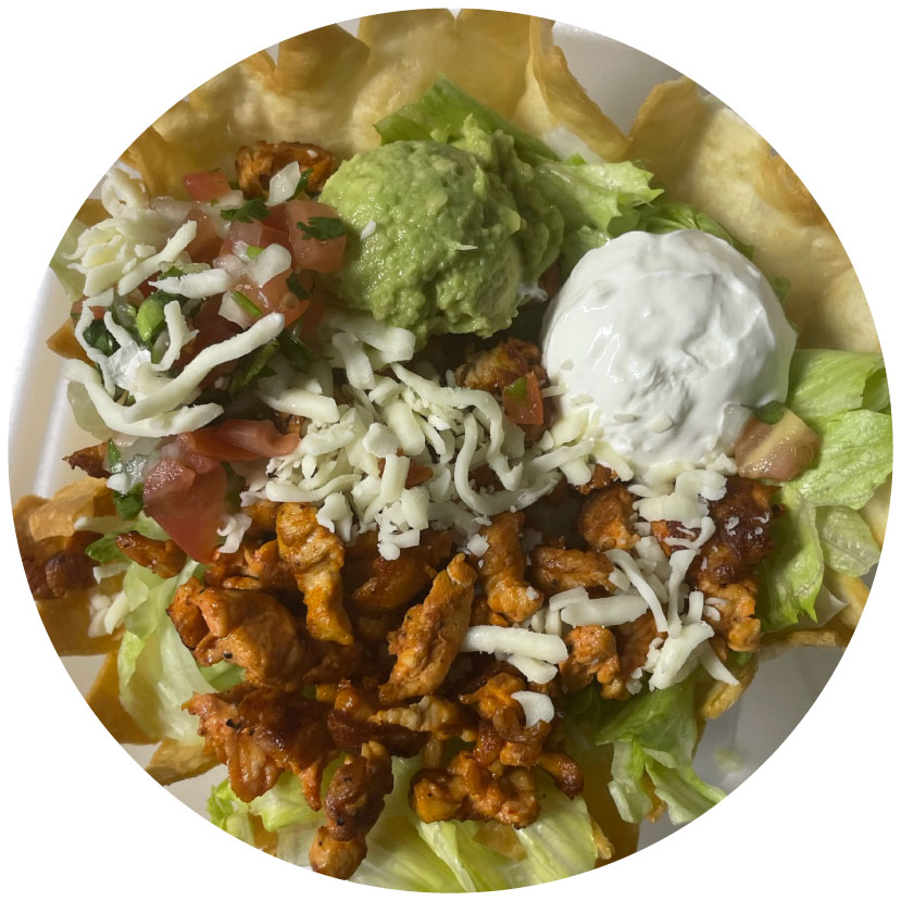 Taco Salad Tacos Tacos Juquilas LLC Rochester Mn.The best Mexican Food near me 1